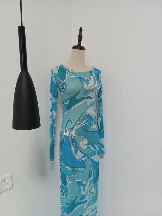 PUCCI Orchidee-print maxi dress - Picture 3 of 9